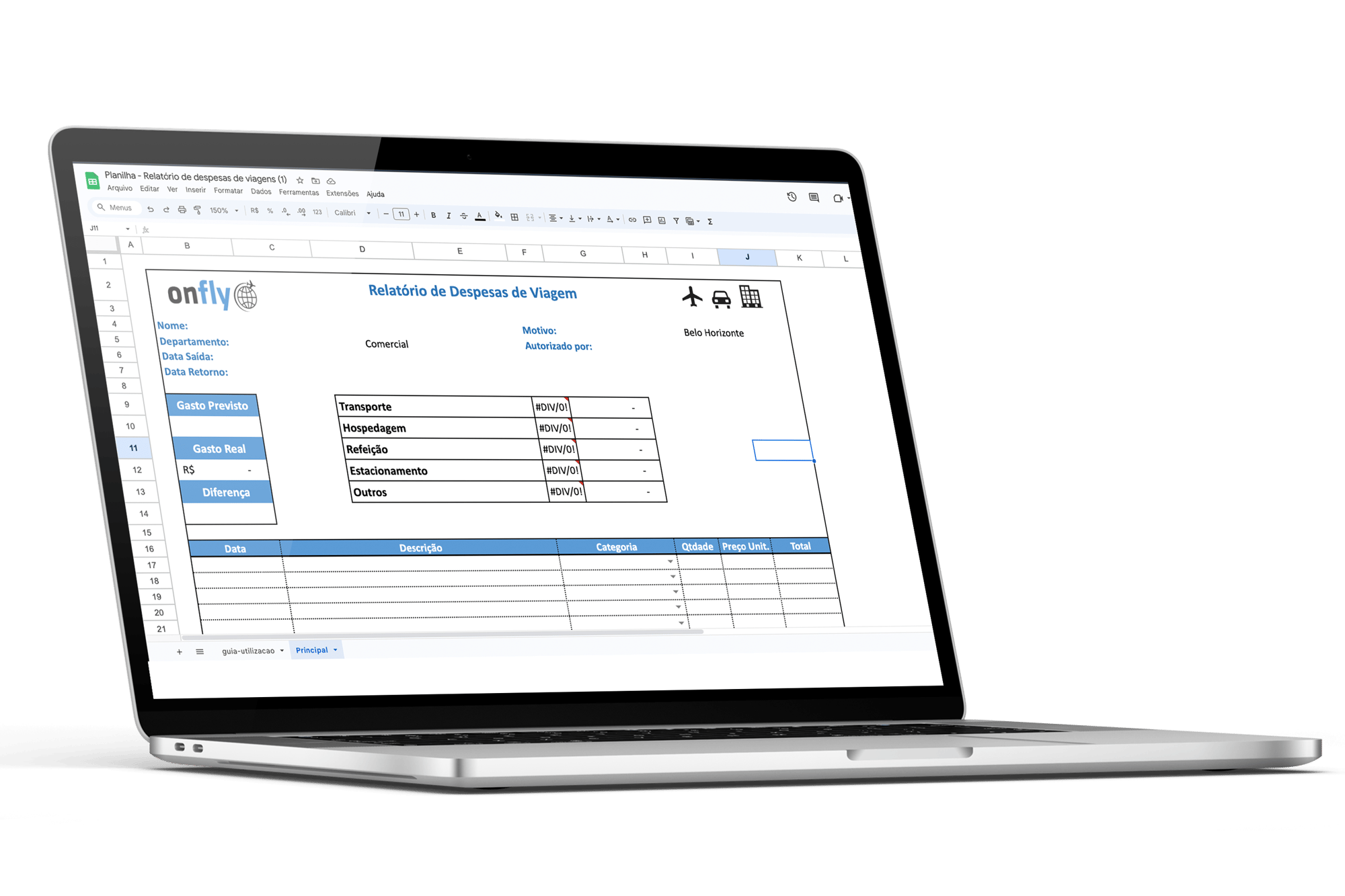 Planilha De Relat rio De Despesas De Viagens Planilha De Relat rio De Despesas De Viagens